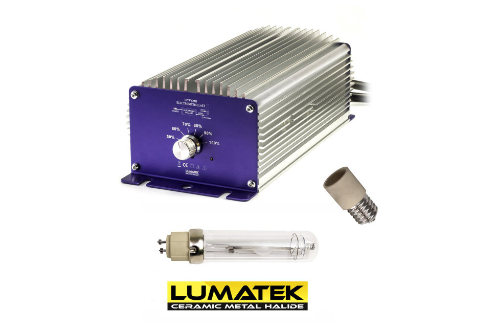 Газоразрядная лампа Lumatek CMH 315 Вт+CDM Ballast 315+adapter фото 1 — ГроуШоп
